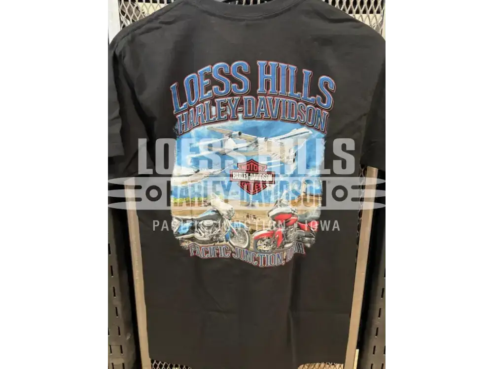 Men’s Halrey Davidson Noir Eagle T-shirt 402914500
