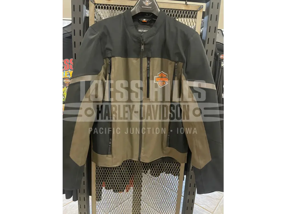 Men's H-D Waterproof Textile Jacket 97133-25VM – Loess Hills Men's H-D Waterproof Textile Jacket 97133-25VM – Loess Hills