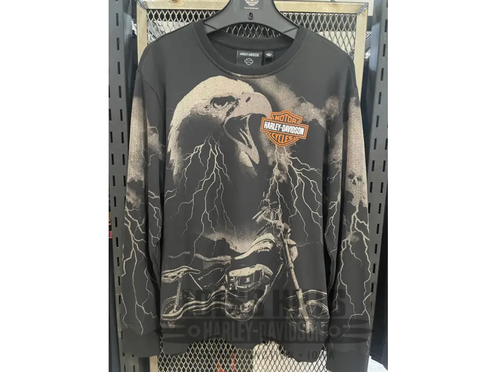 Men’s Harley Davidson Eagle Rider Crewneck 96011 25VM Men’s