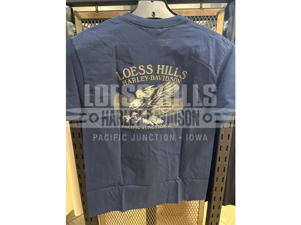 Men’s Harley Davidson Navy Grunge 300698 - Men’s T-shirt