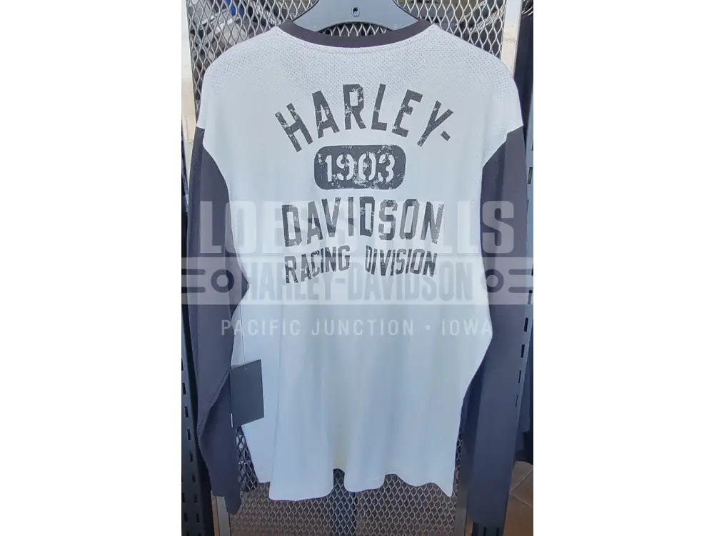 Men’s Harley - Davidson Racing Tee - Colorblocked Cloud