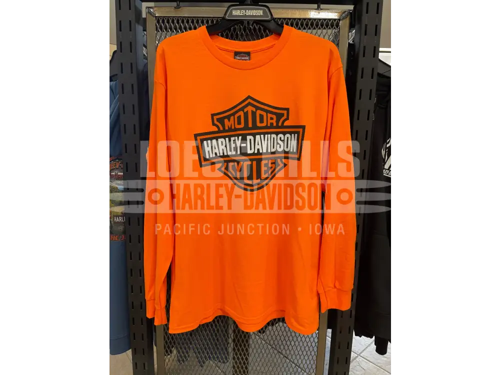 Men's Harley-Davidson Safety Orange Long Sleeve 40291561 – Loess