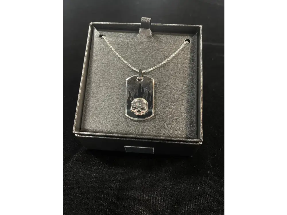 Men’s Harley-Davidson Wille G Dog Tag Necklace 34N00255