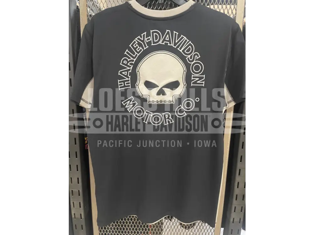 Men’s Harley Davidson Willie G Black/Light Grey T shirt