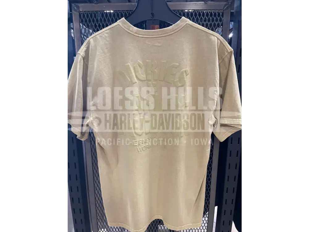 Men’s Harley-Davidson X Dickies Heavyweight Gold T-shirt