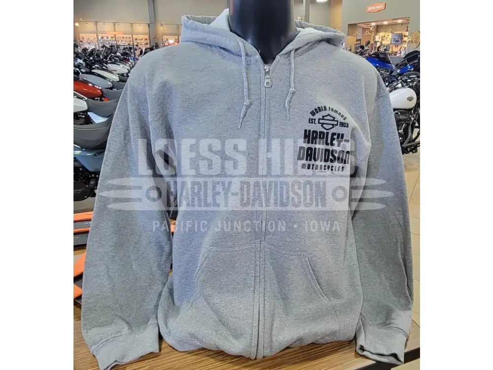 Men’s HD Retrograde Zip Hoodie - 40291467 - Men’s Hoodie