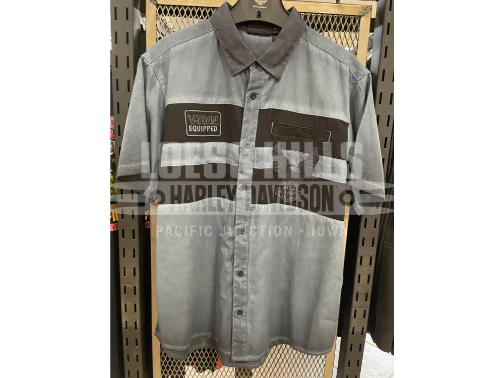 Men’s Iron Bond II S/S Button Up 96401 25VM/002L XL Men’s