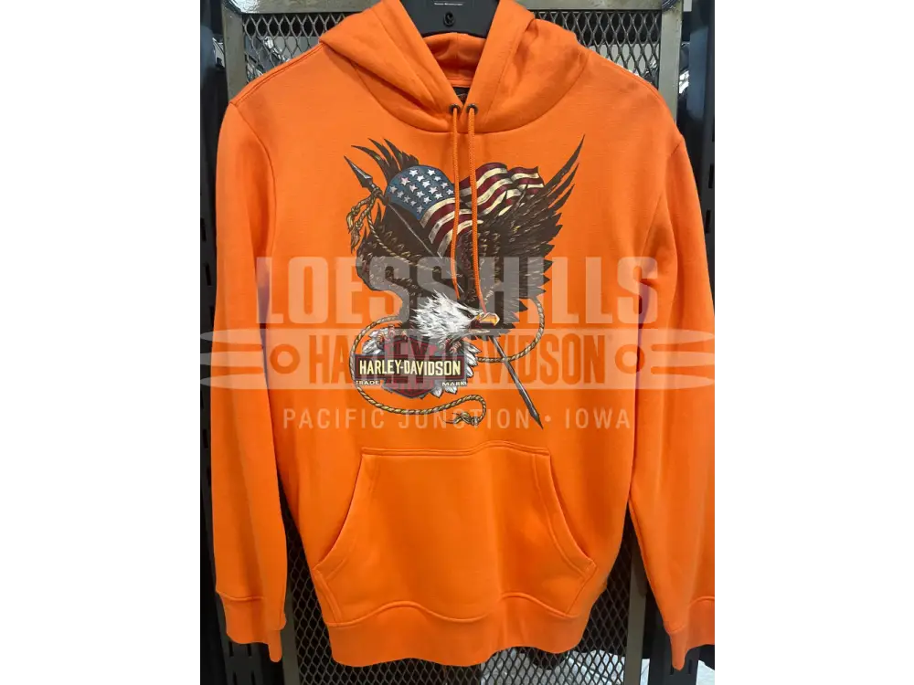 Men’s Orange P/O Hoodie 3002395 Men’s Hoodie