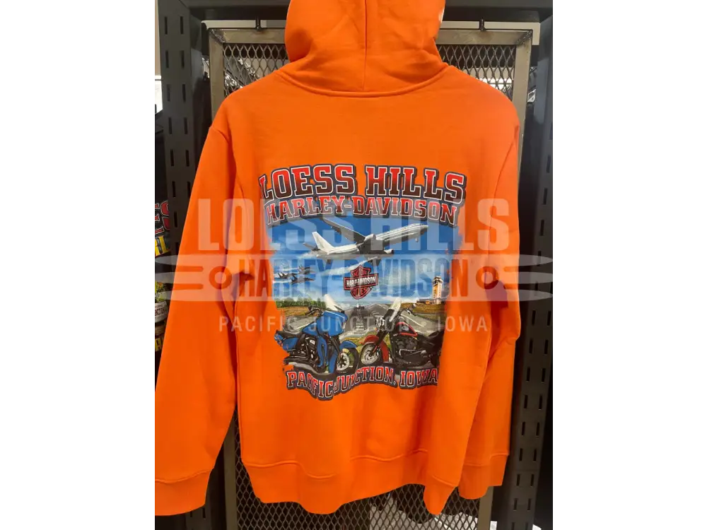 Men’s Orange P/O Hoodie 3002395 Men’s Hoodie