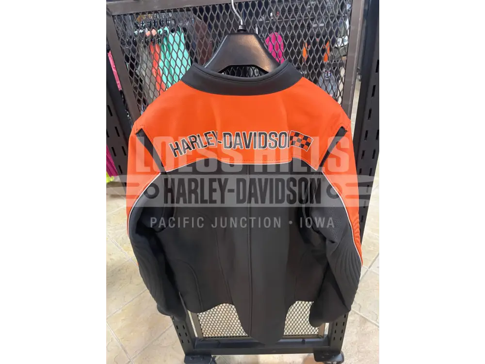 Men’s Perforated Vented Racer Riding Jacket 97026-24VM