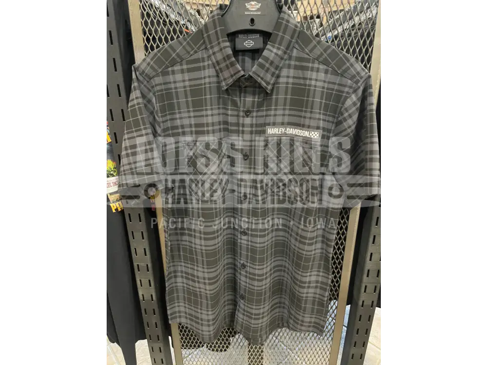 Men’s Short Sleeve Button up 96448-24VM/000M - M - Men’s