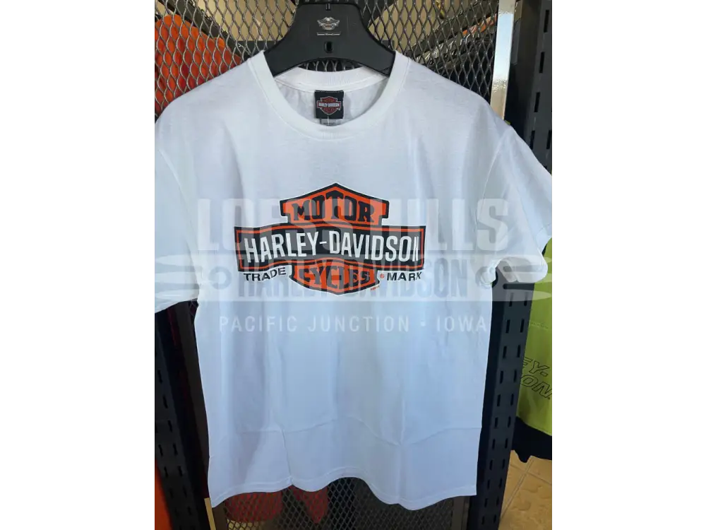 Men’s White T-shirt Elongated B&S 402909120 - Men’s T-shirt
