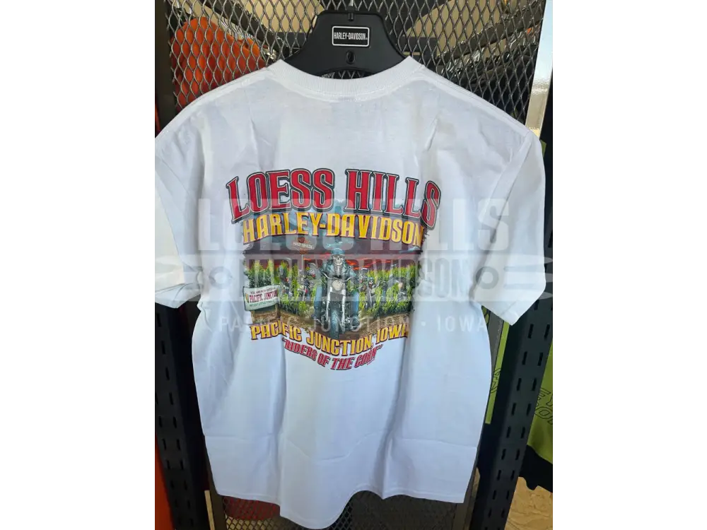 Men’s White T-shirt Elongated B&S 402909120 - Men’s T-shirt