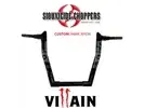 Siouxicide Choopers - VILLAIN Road Glide Handle Bars Black