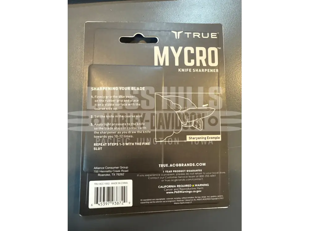 True Tools Mycro Knife Sharpener - TRU-ACC-1002 - KNIFE