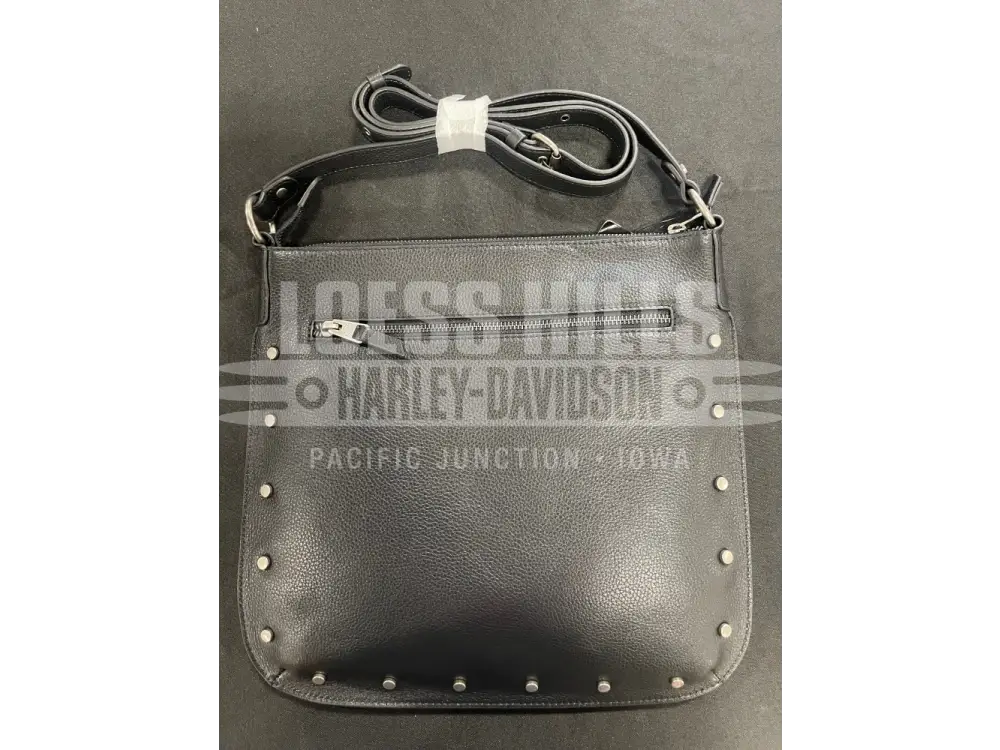 Women’s H-D Flat Stud Crossbody Purse MHW044 - Purse