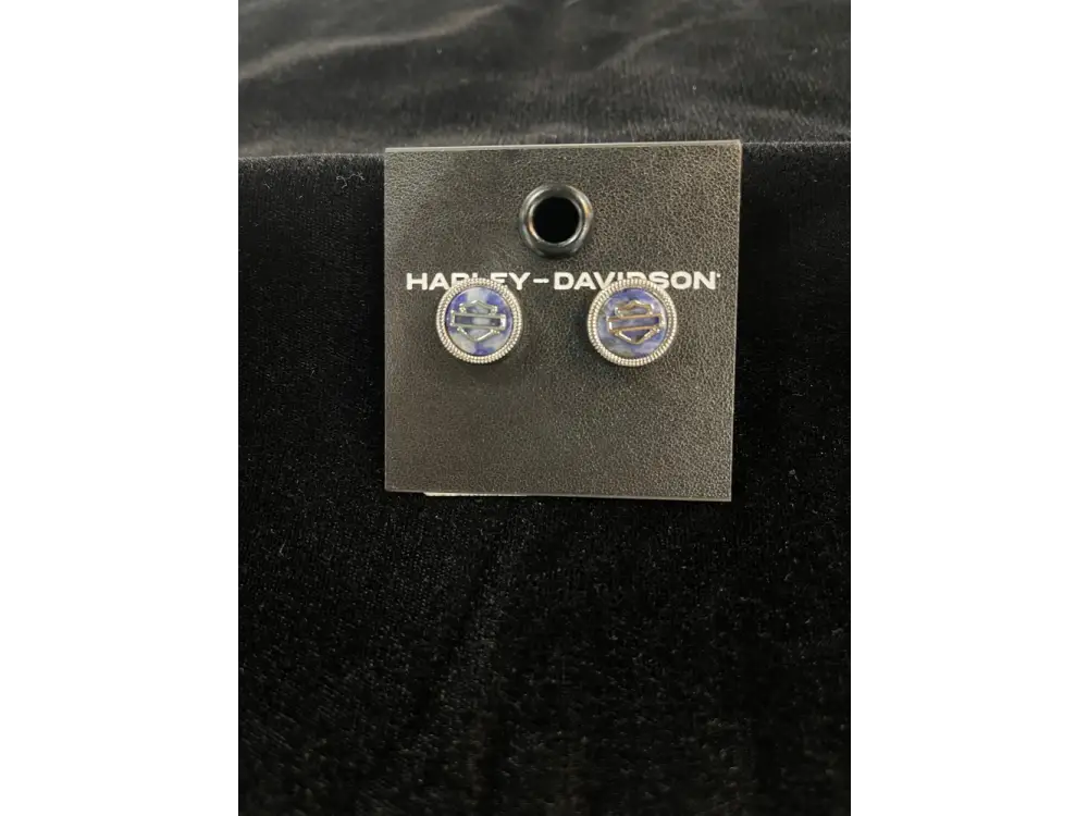 Women’s Harley-Davidson Sodalite Button Studs 34G00134