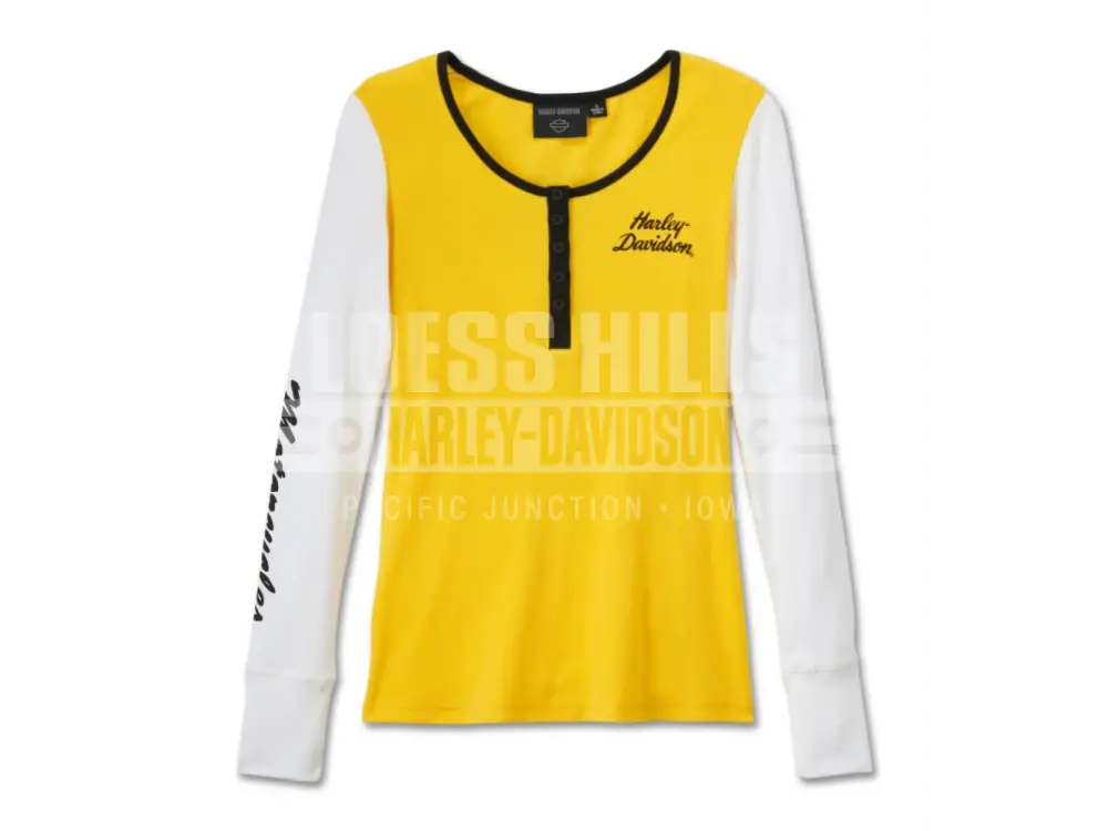 Women’s Harley-Davidson Trophy Bar & Shield Henley