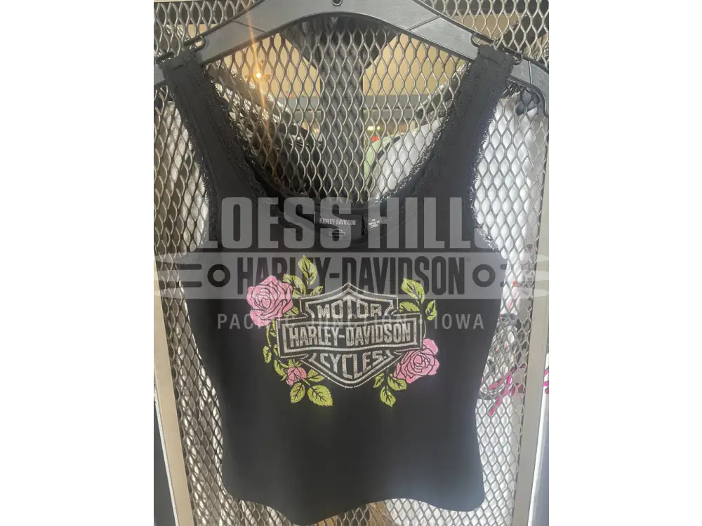 Women’s Rose Bling Tank Top 96453-25VW - Women’s Tank Top