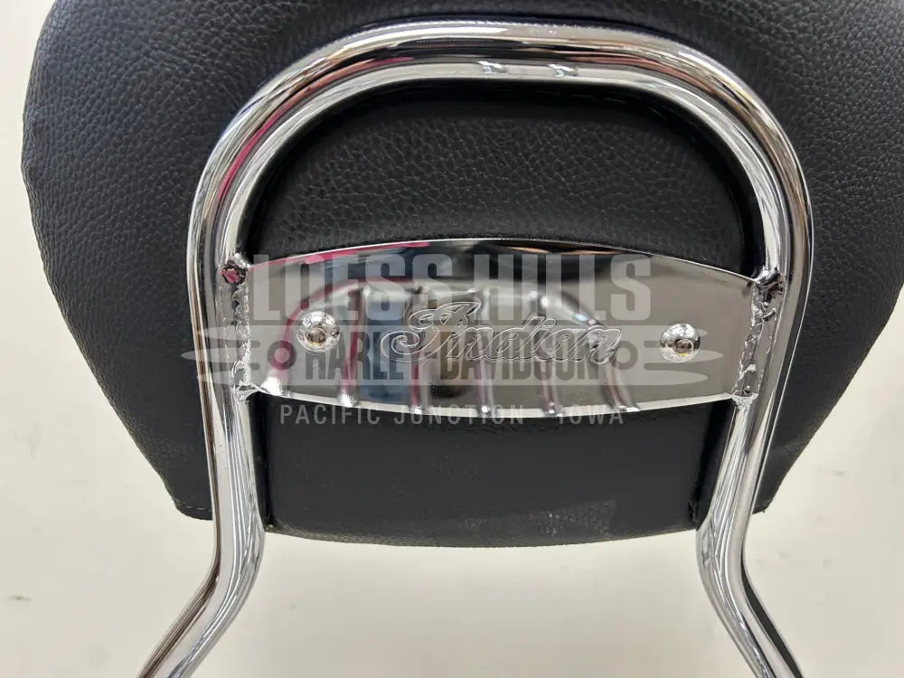 12’’ INDIAN QUICK RELEASE SISSY BAR AND RACK CHROME