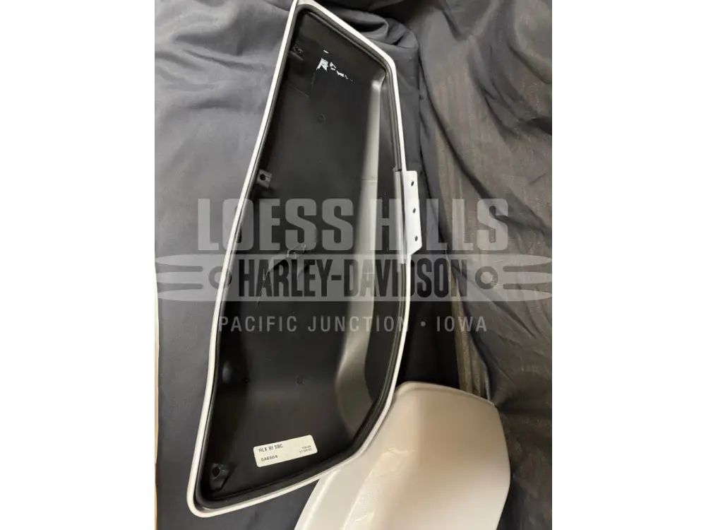 2014-2023 Harley Davidson Saddlebag Lids Covers (WHITE GOLD