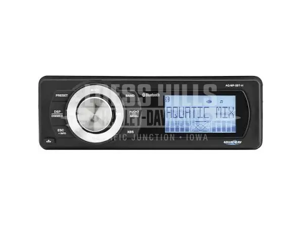 Aquatic Av Bluetooth MP3 Media Player With AM FM Radio