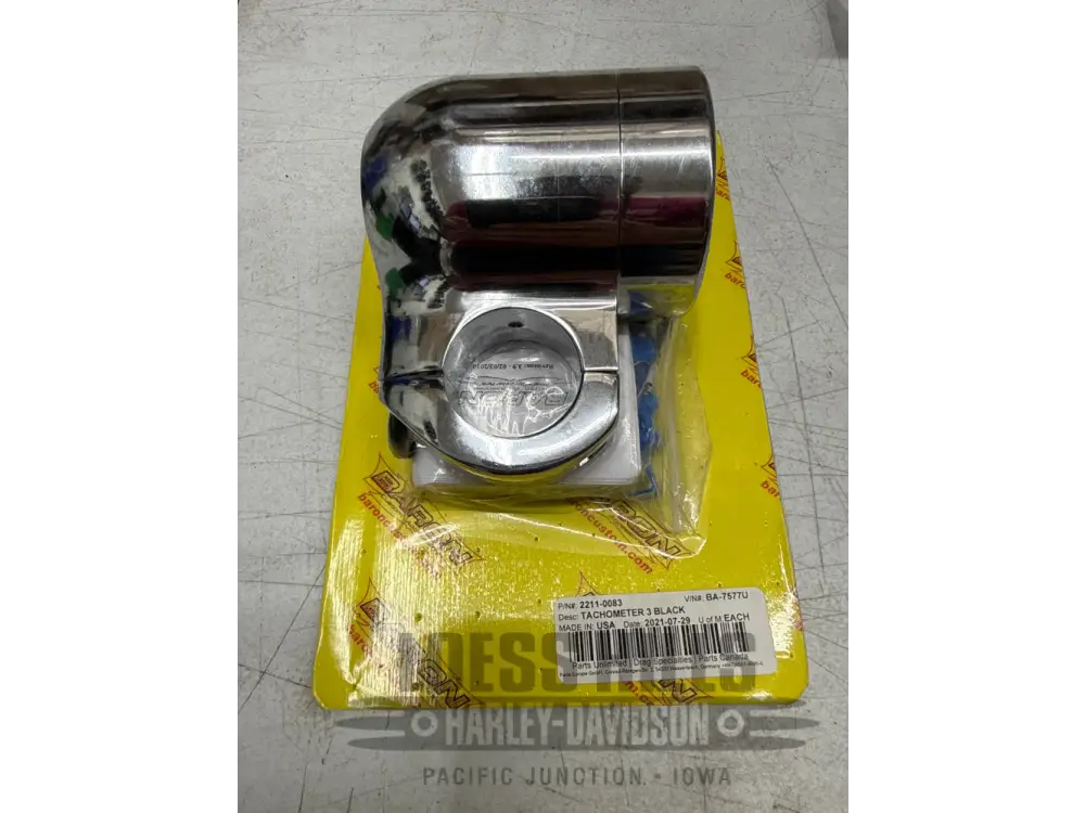 BARON 3’’ Bullet Electronic Tachometer Fits 1-1/2’’ Bar