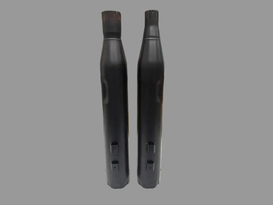 Bassani 1F745B - 4-1/2’’ Slip-On Mufflers - EXH-1 - Exhaust