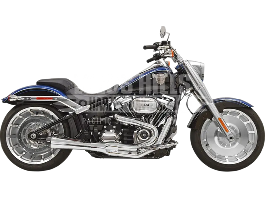 BASSANI XHAUST 2:1 Exhaust - Chrome - 1800-2240 - Exhaust