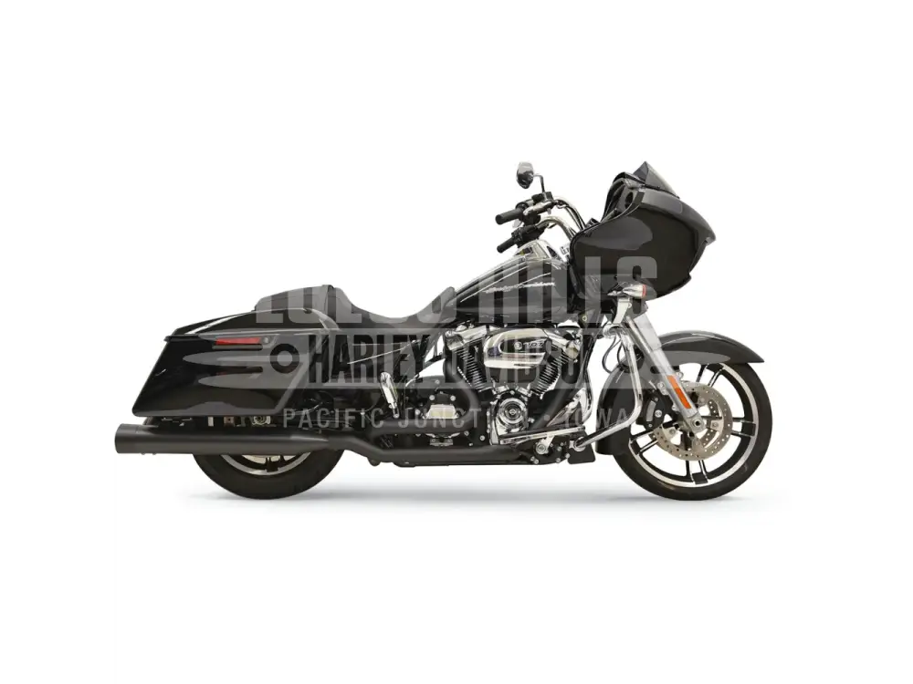 Bassani Xhaust - True-Dual Down Under Headpipes - Black