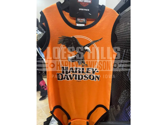 Boy’s 2 pack Orange/Black Onesie 3052402/3062402 Boy’s
