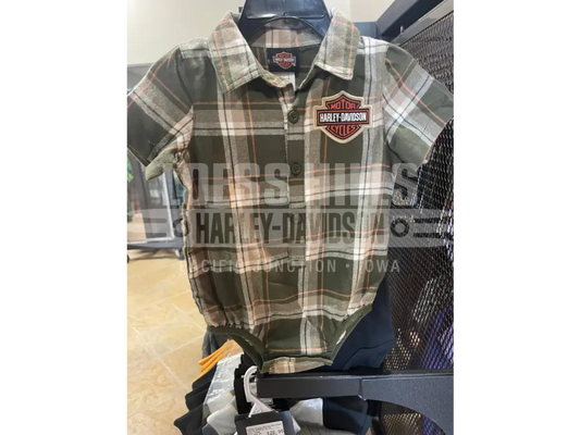Boy’s Breen Plaid Onesie 3053402/3063402 Boy’s Onesie