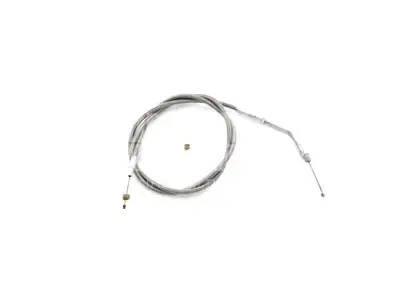 Braided Stainless Steel Throttle Cable with 38’’ Casing