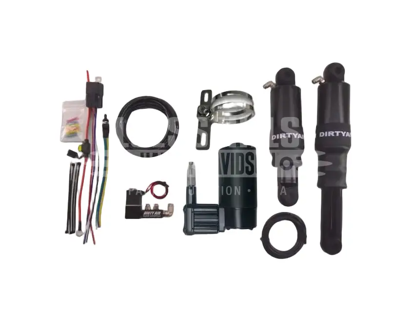 DIRTY AIR Basic Rear Air Suspension System 2017-Up Baggers