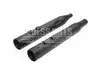 Drag Specialties: Black 4 in. Slip On Mufflers w/Black