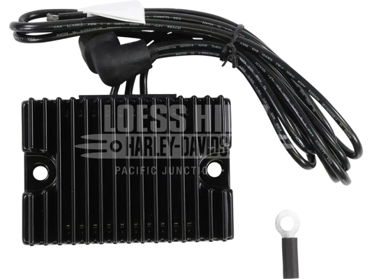 Drag Specialties Black Premium Voltage Regulator