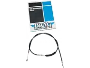 Drag Specialties Black Vinyl High Efficiency Clutch Cable