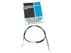 Drag Specialties Black Vinyl High-Efficiency Clutch Cable