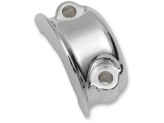 Drag Specialties Chrome Clutch and Brake Half Clamp