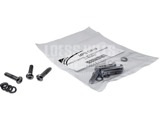 Drag Specialties Hand Control Screw Kits - Chrome/Plated
