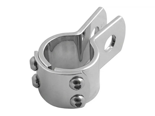 Drag Specialties Three-Piece 1 1/4 in. Frame Clamp