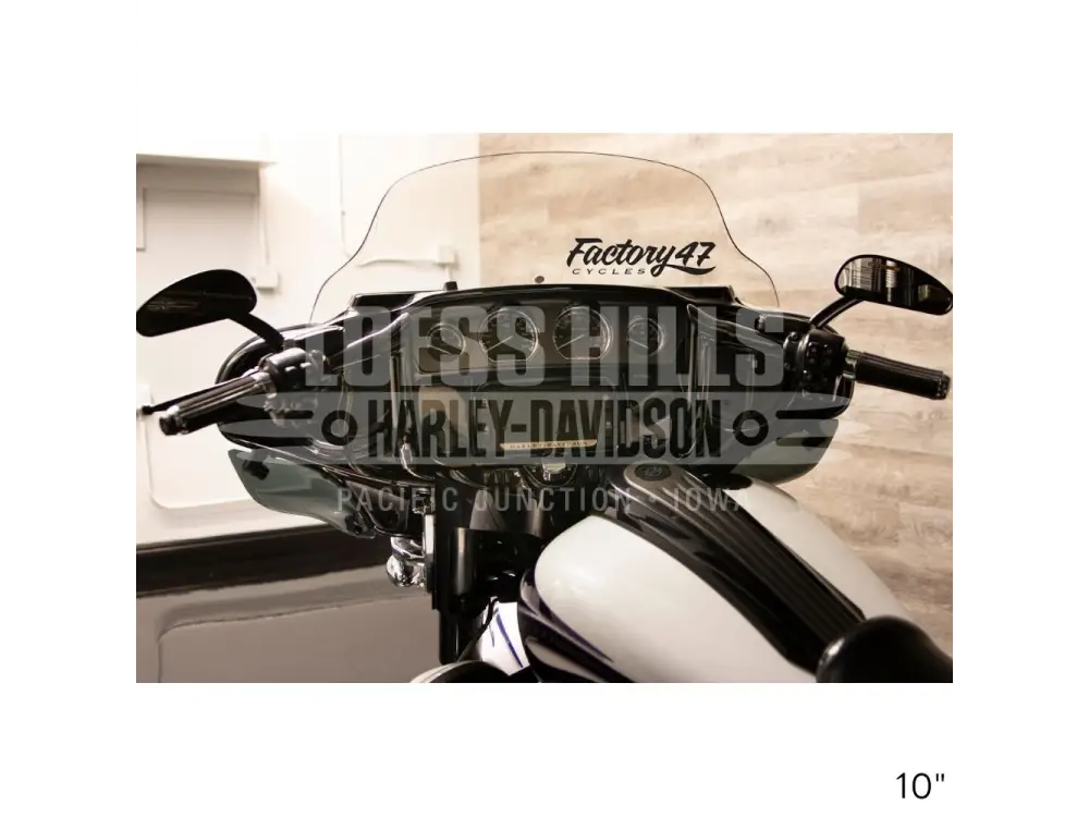Factory 47 Gloss Black 1 1/2 in. Assault 12 in. Rise
