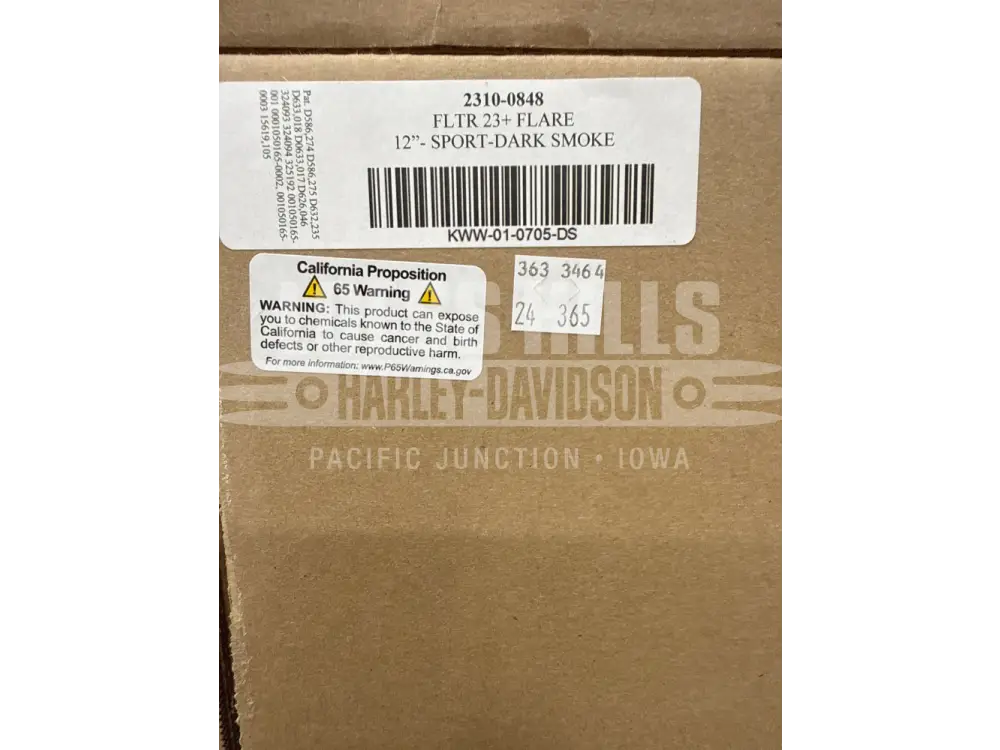 Flare® Windshield for Harley-Davidson® 2023.5-2026 Road