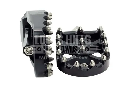 FLO Motorsports: MX Style V3 Foot Pegs for Harley Davidson