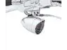 Front Turn Signal Visor Kit: 69758-05 - Chrome Trim