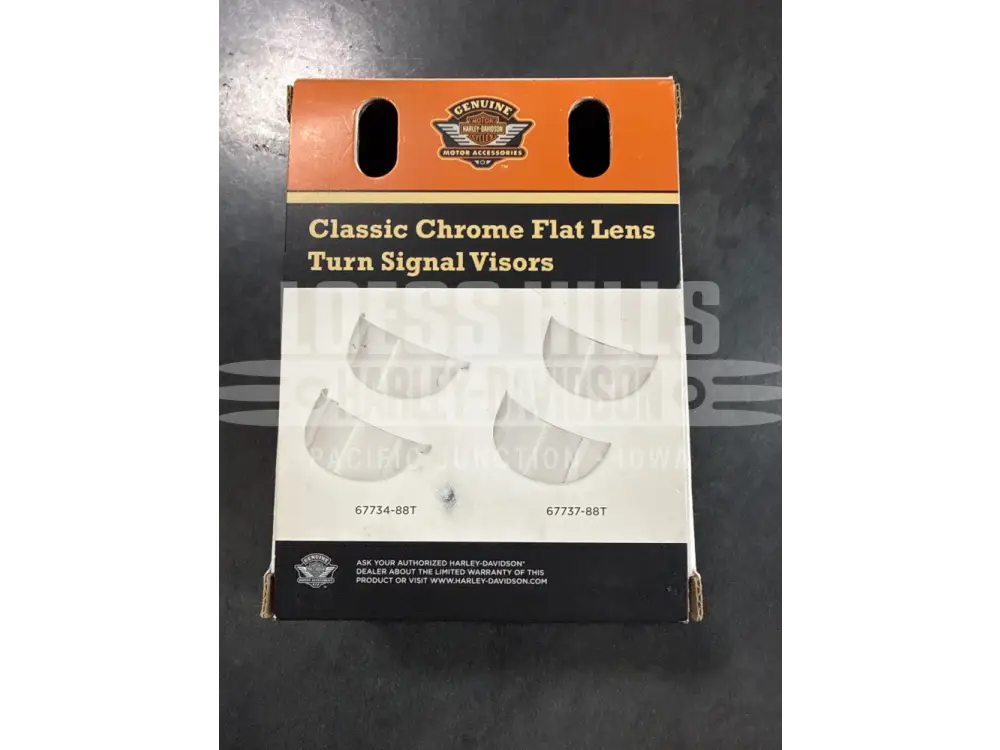 Front Turn Signal Visors: 1986-2025 Harley-Davidson Touring