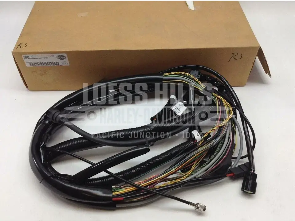 Genuine Harley 2011 CVO Road Glide Wire Harness Audio Amp