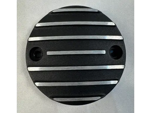 GENUINE HARLEY DAVIDSON Black Fin Timer Cover 25600142