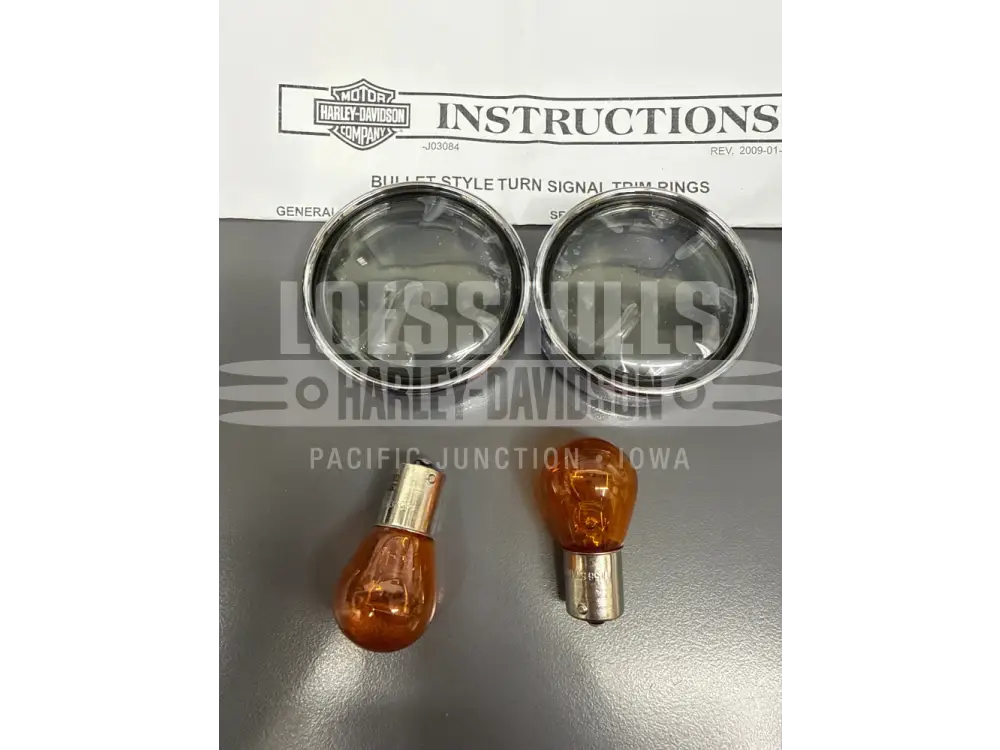 Genuine Harley Davidson Multi-Fit Rear Turn Signal Trim