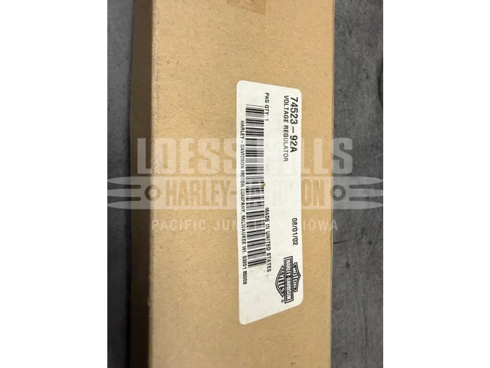 Genuine Harley Voltage Regulator for Sportster 1992-1993: